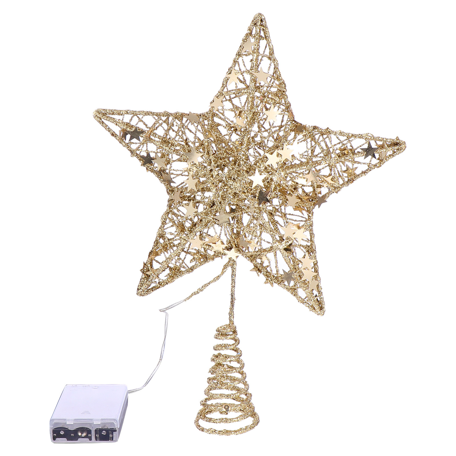 Xmas Outdoor Lighting Decorations - Xmas Tree Decoration Outdoor Topper Star