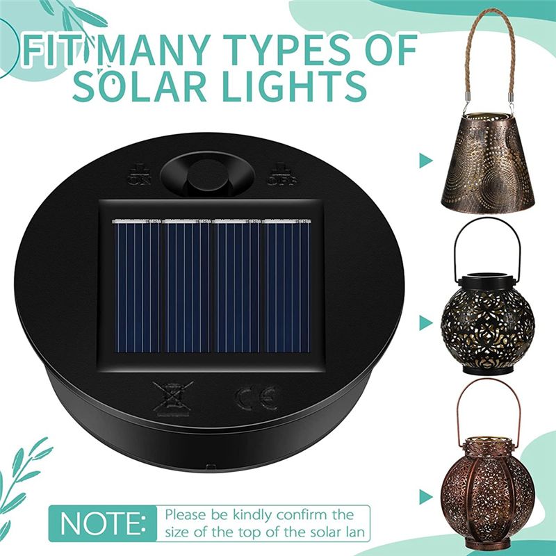 Outdoor Lighting Replacement Parts - 12 Pack Replacement Solar Light Parts