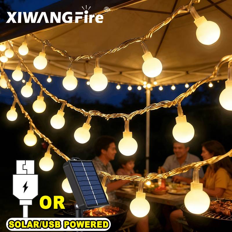 3-10M Solar/USB/Battery String - Outdoor Lighting Garden review and price