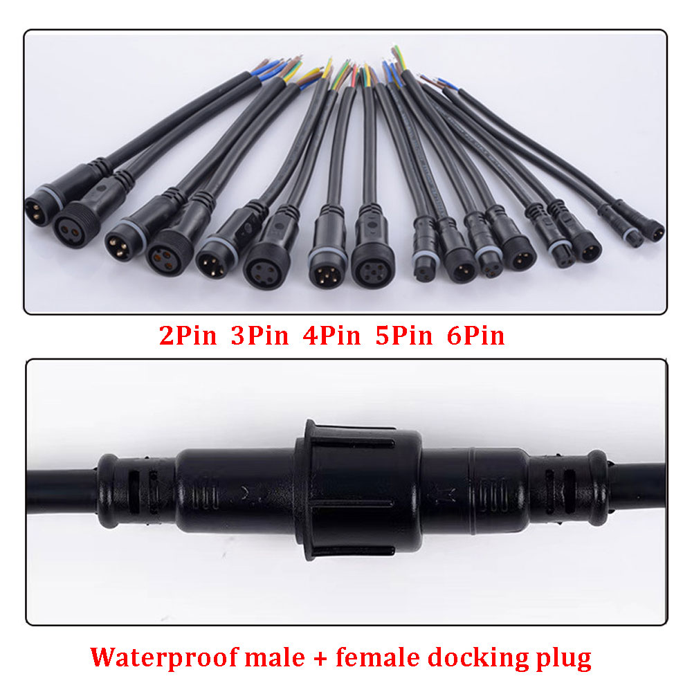 Waterproof Wire M/F docking pl - Outdoor Lighting Wire Connectors review and price