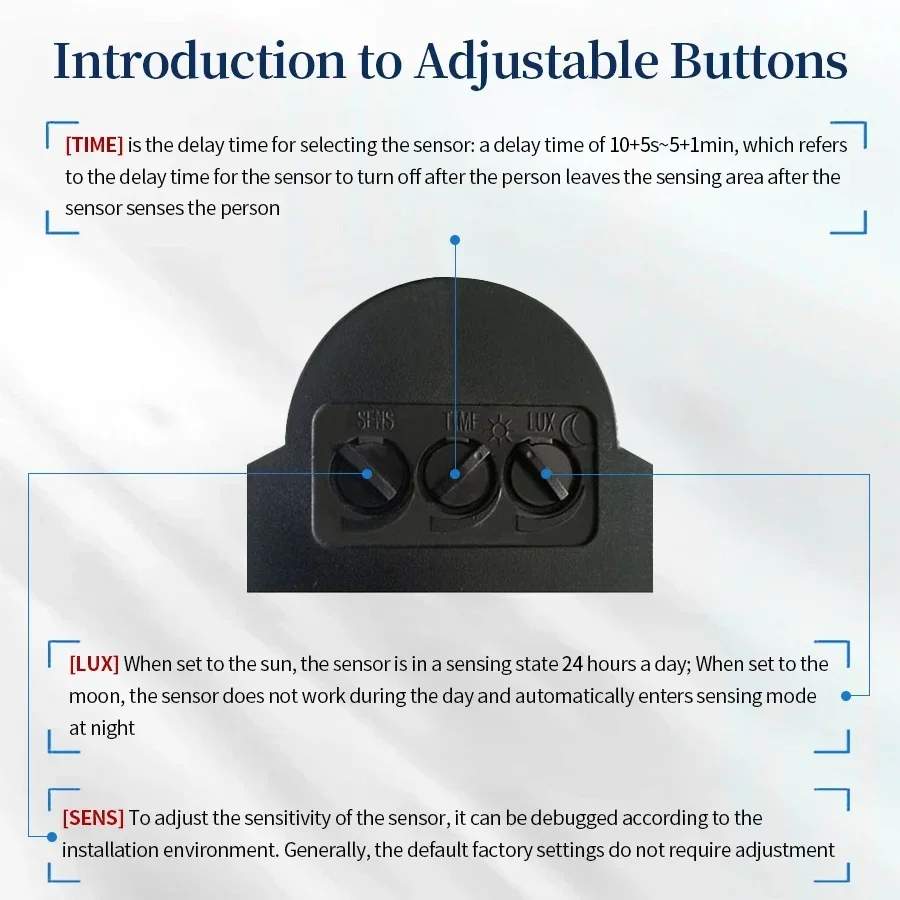 110-240V PIR Motion Sensor 12V - Outdoor Lighting Switch review and price