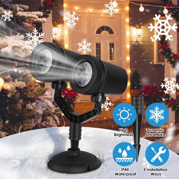 Christmas Snowflake Projector  - Xmas Outdoor Lighting Decorations review and price