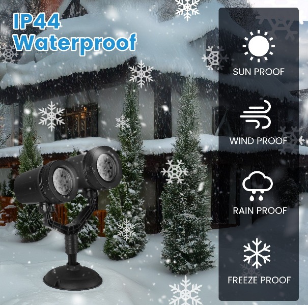 Christmas Snowflake Projector  - Xmas Outdoor Lighting Decorations review and price