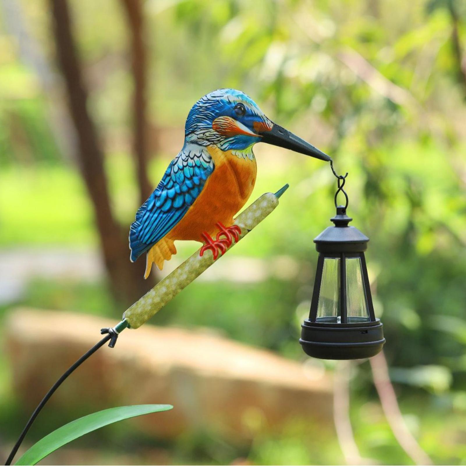 Solar Powered Kingfisher Light - Bollard Light Garden review and price