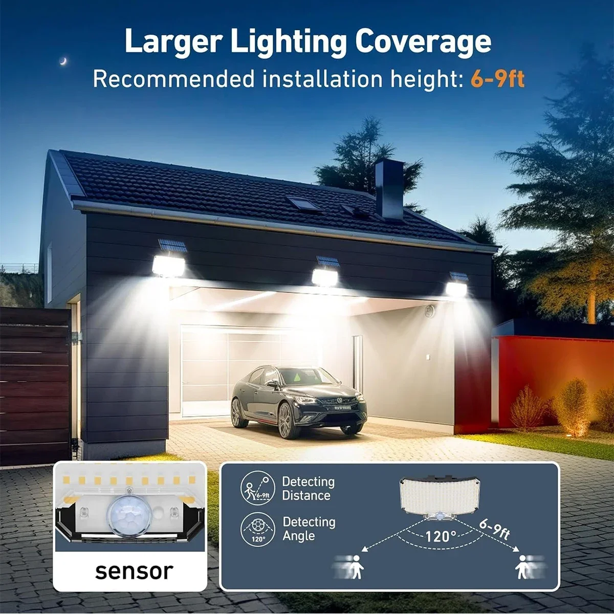 234LED Solar Outdoor Lights Mo - Outdoor Lighting Garden review and price