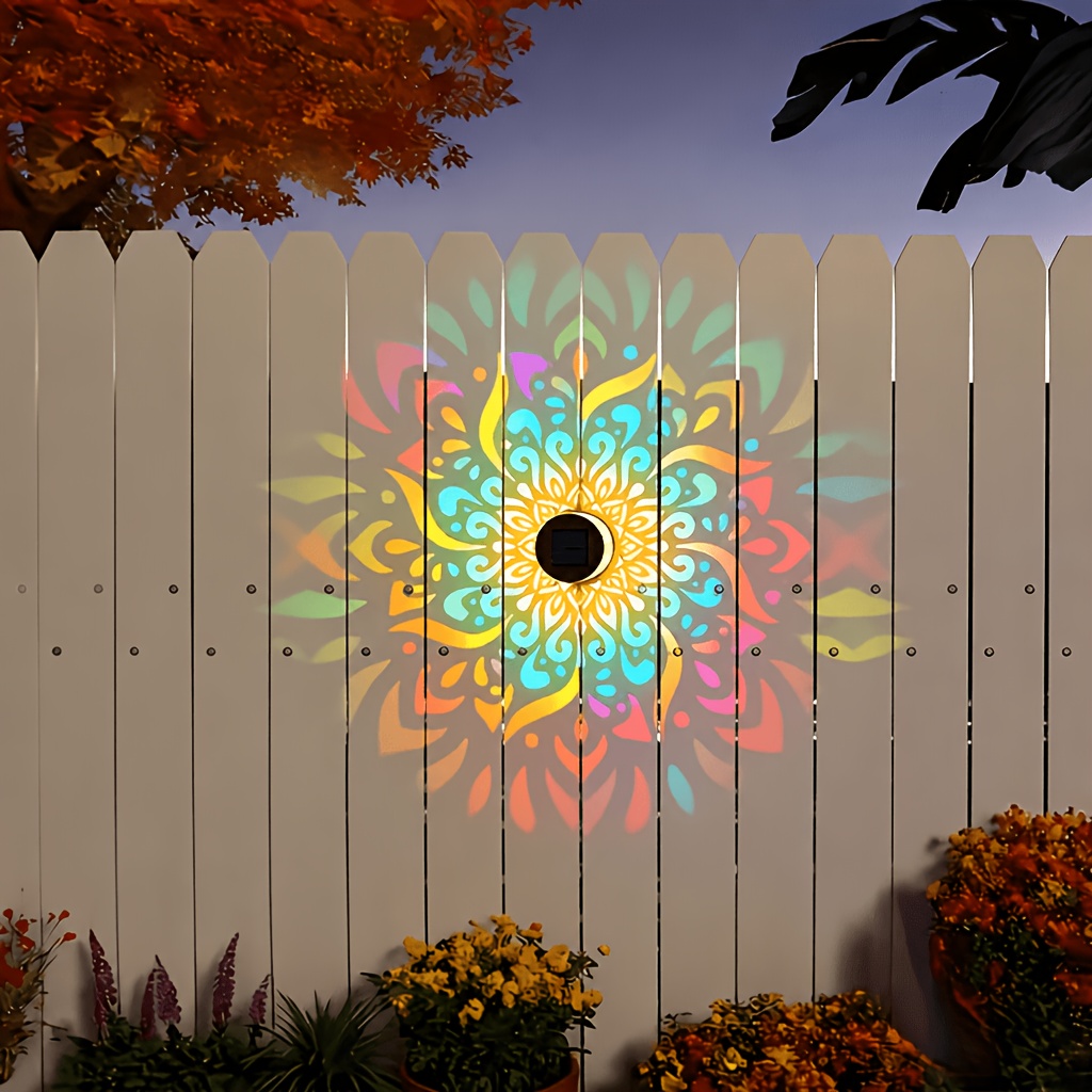1/2/4 Packs Solar Fence Lights - Outdoor Lighting Wall review and price