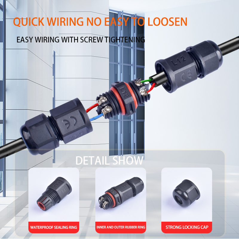 IP68 Waterproof Connector LED  - Outdoor Lighting Wire Connectors review and price