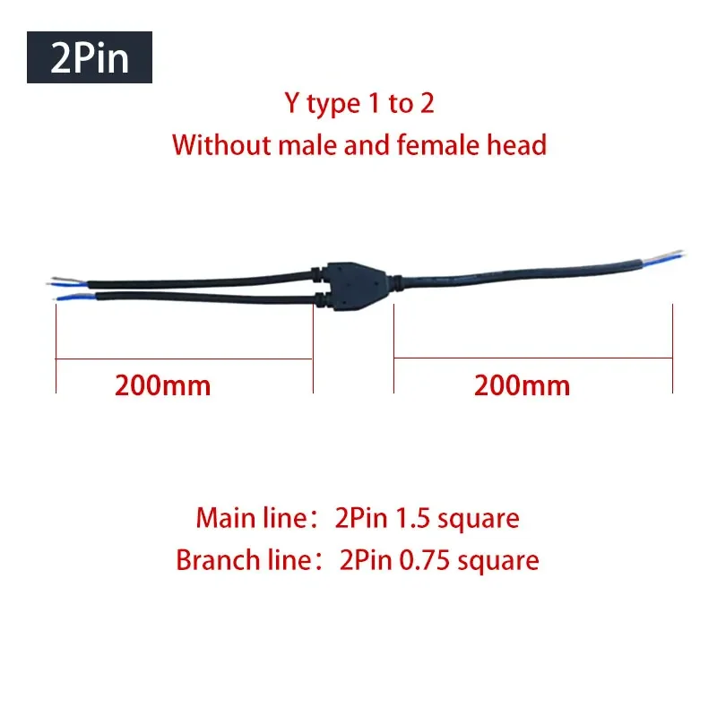 Waterproof Y-Type Wire Splitte - Outdoor Lighting Wire Connectors review and price