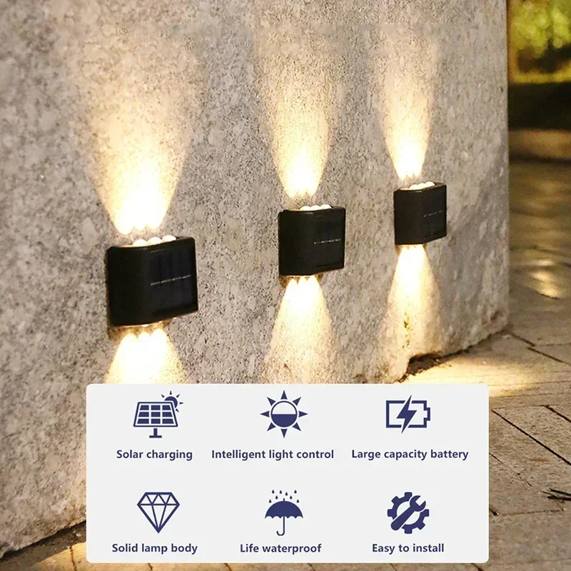 COB Solar Wall Lamp Outdoor Wa - Outdoor Lighting Garden review and price