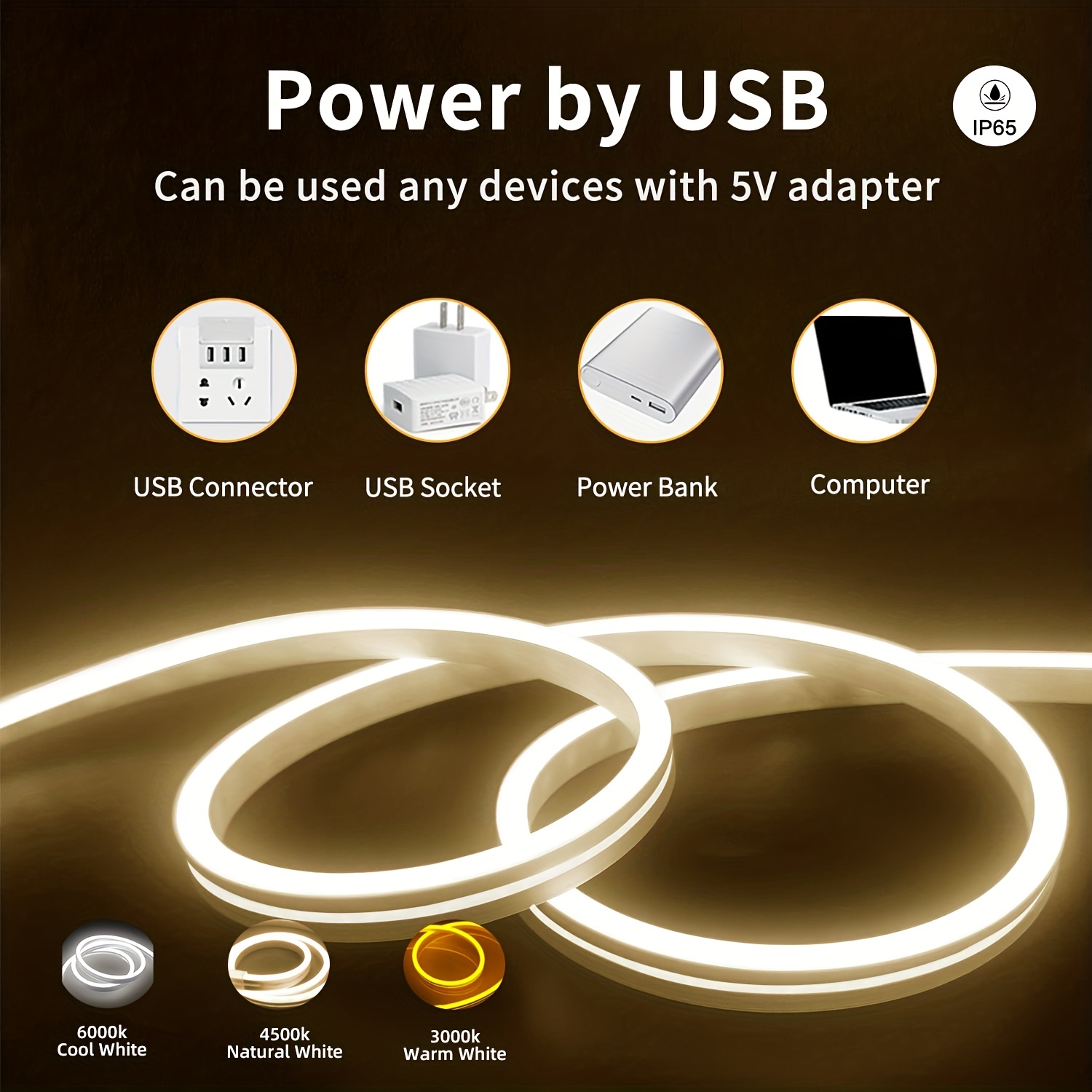 Neon LED Light Strip 5V USB Mo - Outdoor Lighting Switch review and price