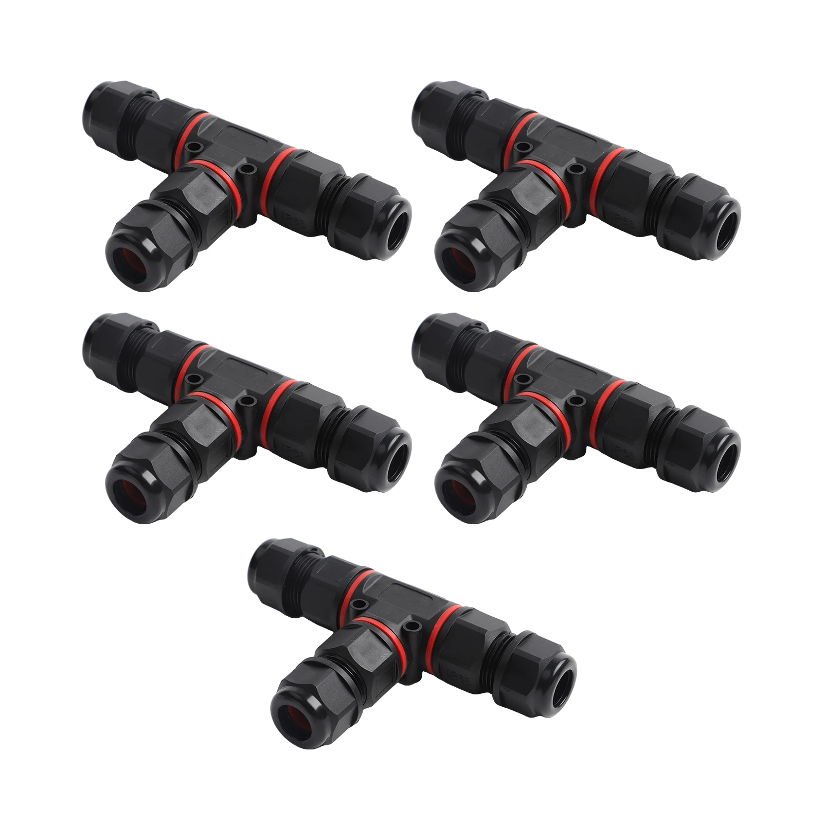 5Pcs IP68 Waterproof 3 Pin T S - Outdoor Lighting Wire Connectors review and price