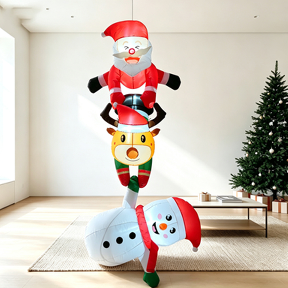 8FT Christmas Inflatable Snowm - Xmas Outdoor Lighting Decorations review and price