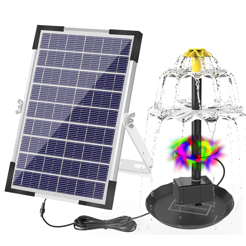 Solar Fountain Pump for Bird B - Bollard Light Garden review and price