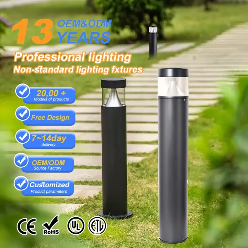 3/7/12W Modern Aluminum LED Bo - Bollard Light Garden review and price