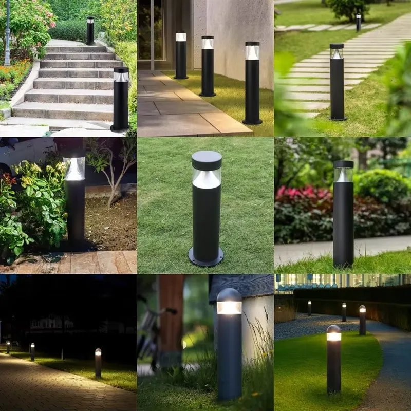 3/7/12W Modern Aluminum LED Bo - Bollard Light Garden review and price