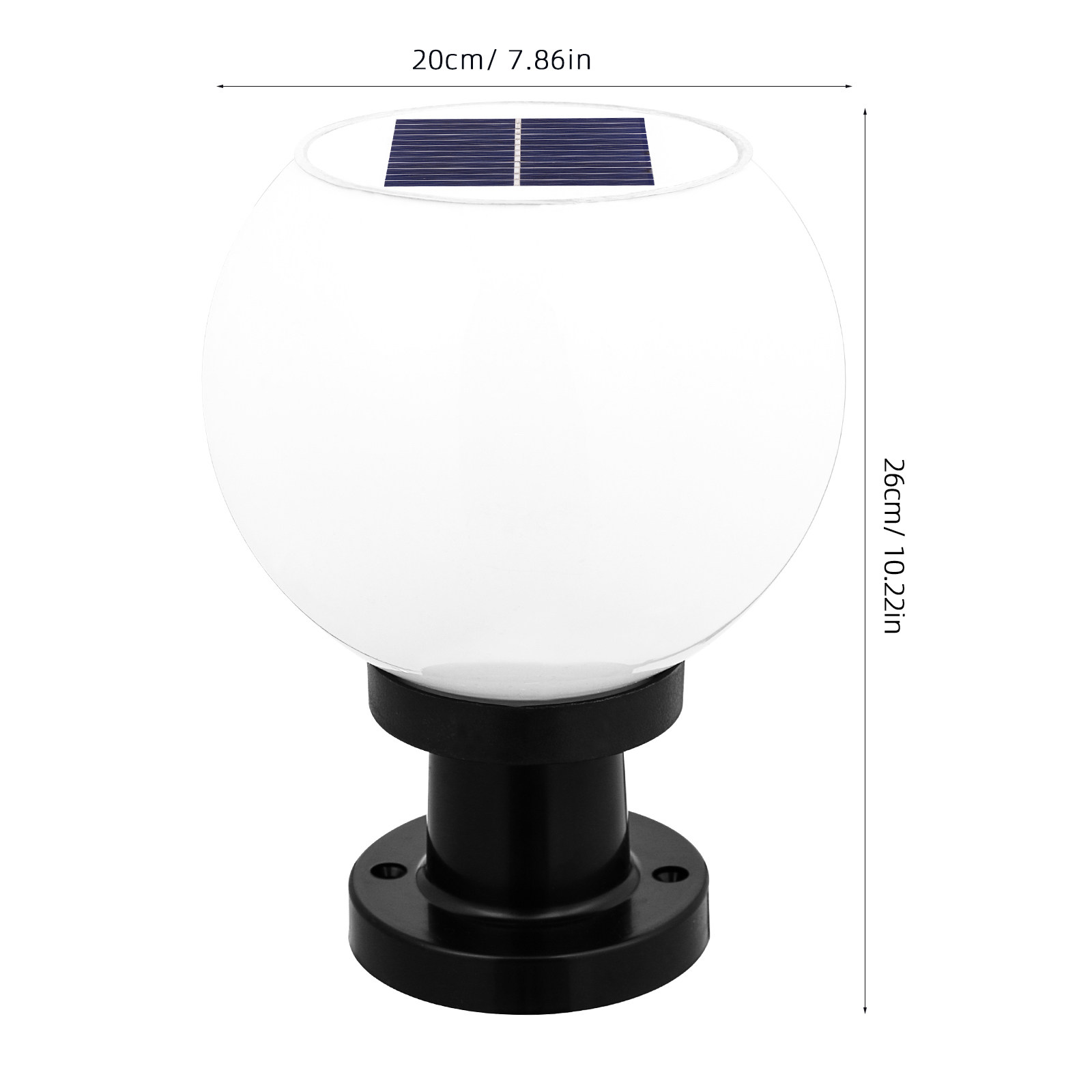 Outdoor Solar Powered Wall Pil - Outdoor Lighting Wall review and price