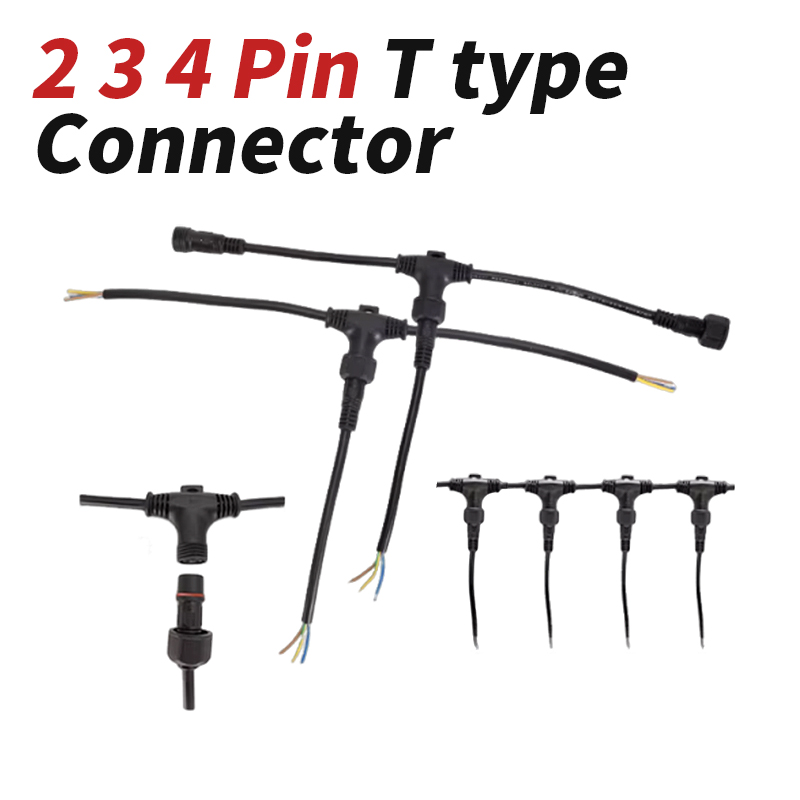 T type 3 Way Connector 2/3/4Pi - Outdoor Lighting Wire Connectors review and price