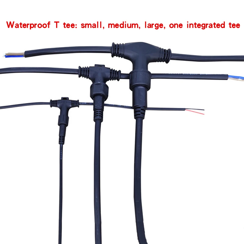 T type 3 Way Connector 2/3/4Pi - Outdoor Lighting Wire Connectors review and price