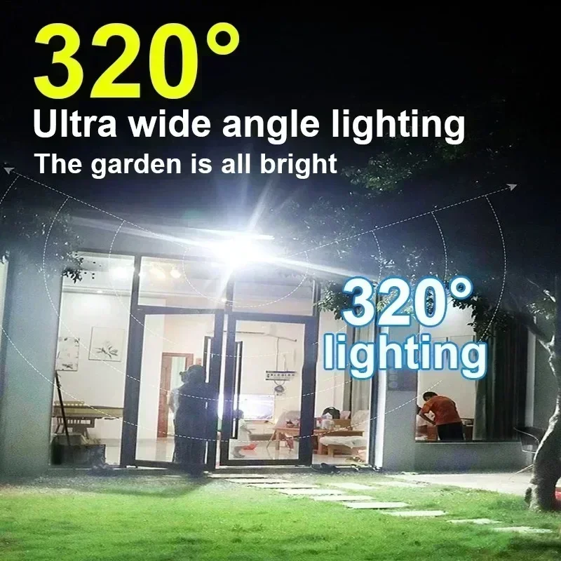 12000LM Powerful Solar Wall La - Bollard Light Garden review and price