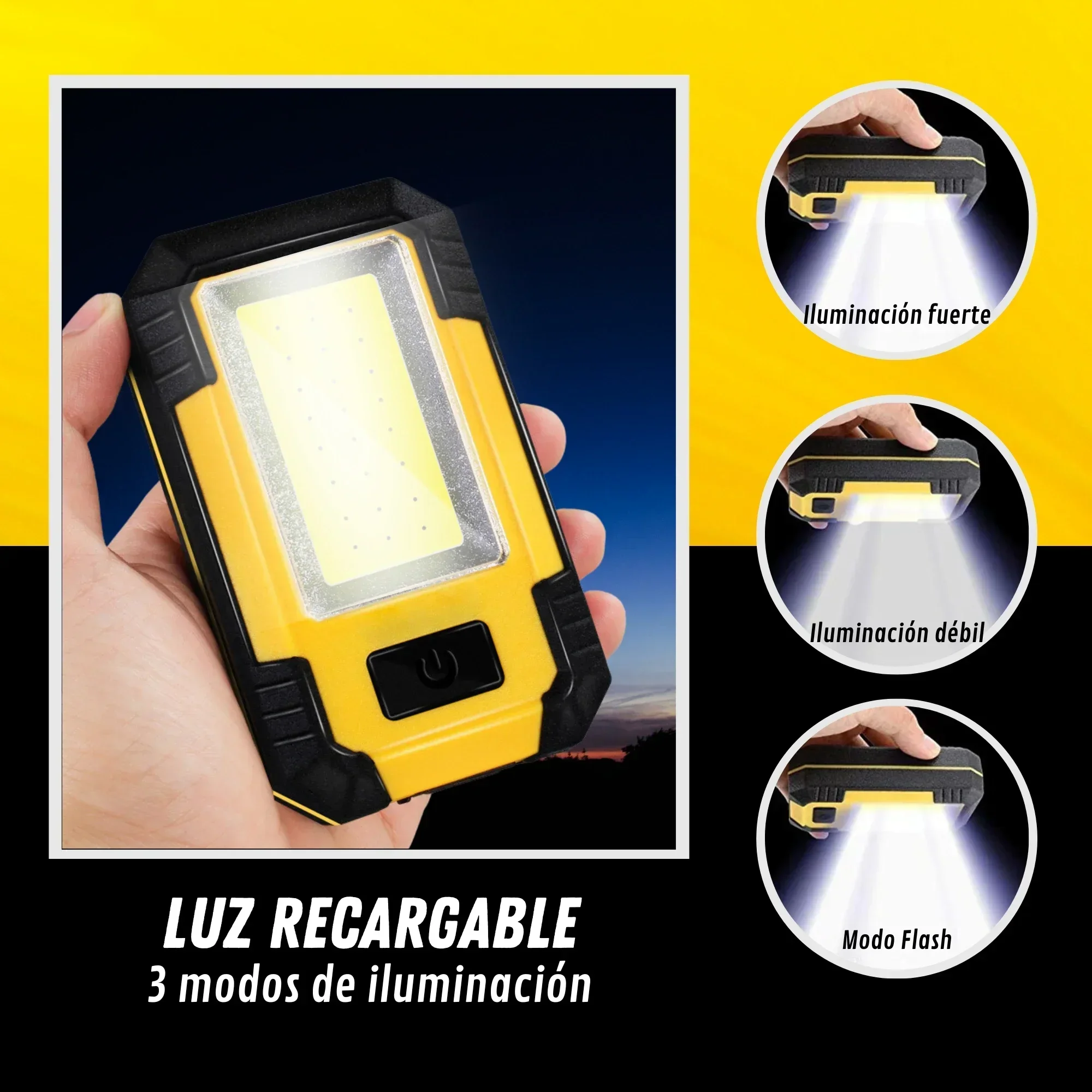 Rechargeable 4000MaH Work Ligh - Outdoor Lighting Bollards review and price