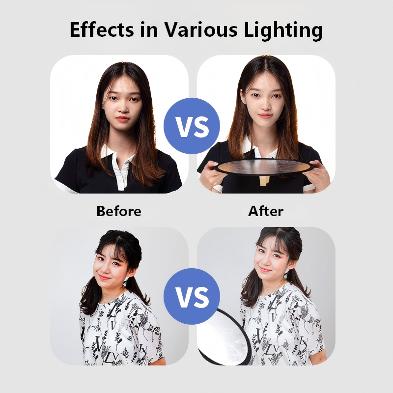 2-in-1 Dual Sided Gold Silver  - Outdoor Lighting In Photography review and price
