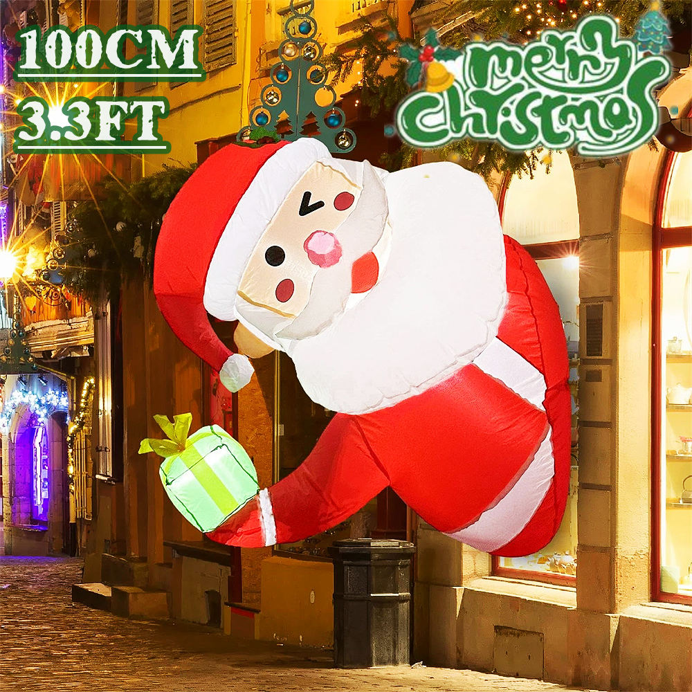 3.5Ft Christmas Inflatable San - Xmas Outdoor Lighting Decorations review and price