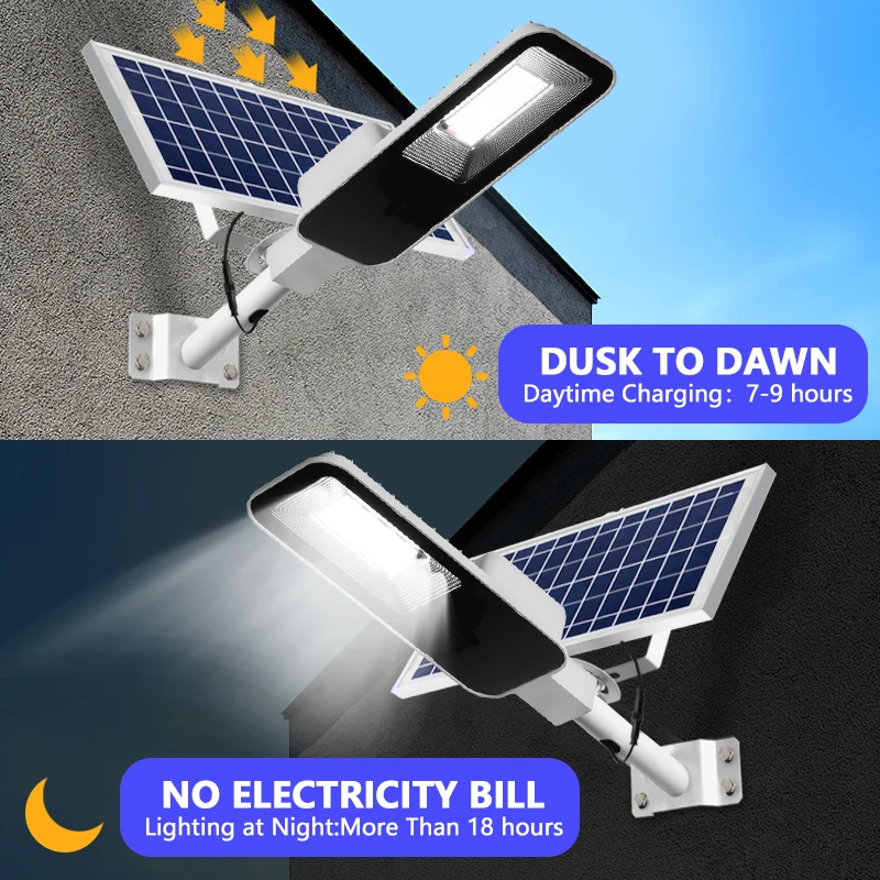 200W Powerful Solar Light Outd - Outdoor Lighting Dusk To Dawn review and price