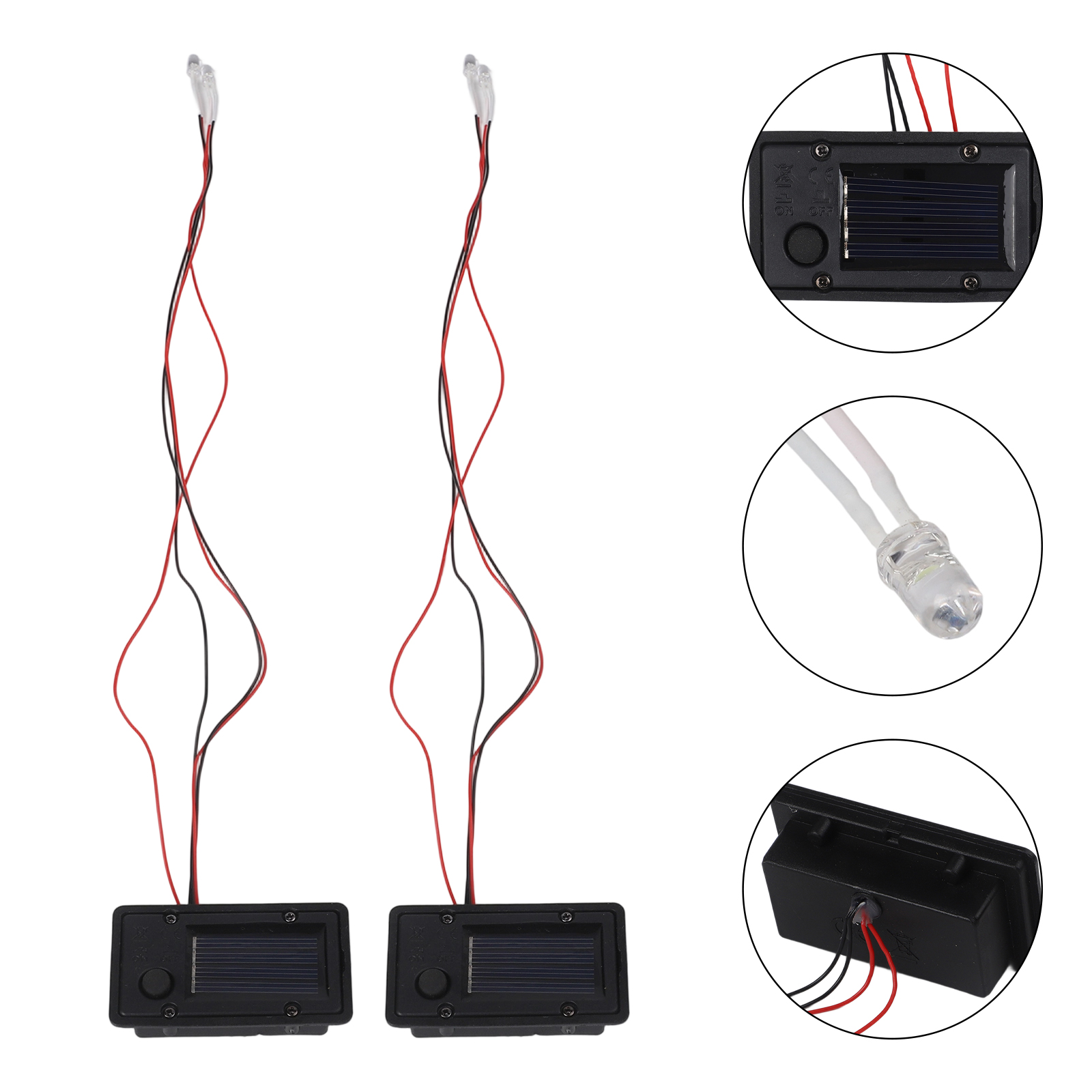 2pcs Solar Light Boxes Replace - Bollard Light Garden review and price