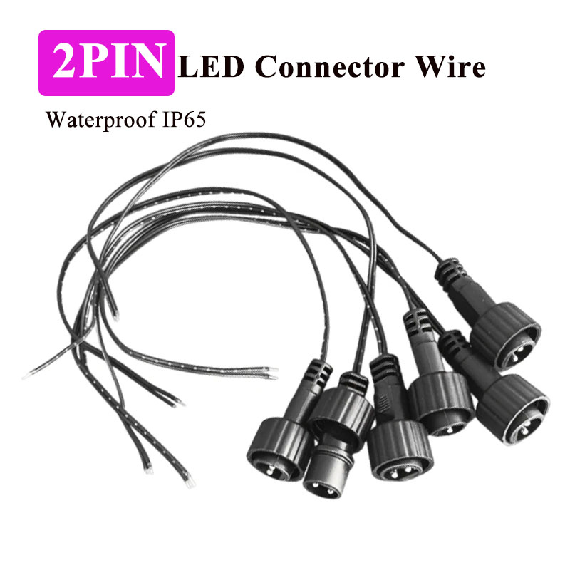 Outdoor 2Pin LED Connector wit - Outdoor Lighting Wire Connectors review and price