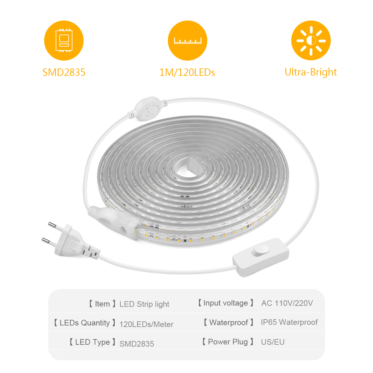 High Bright LED Strip Light 28 - Outdoor Lighting Switch review and price