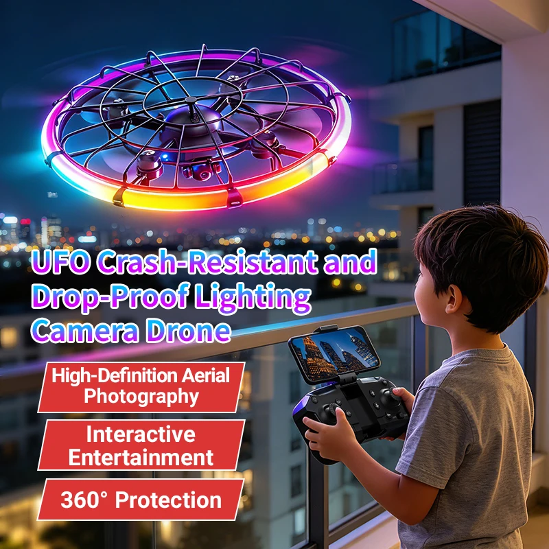 JJRC H145 UFO RC Drone with Du - Outdoor Lighting In Photography review and price