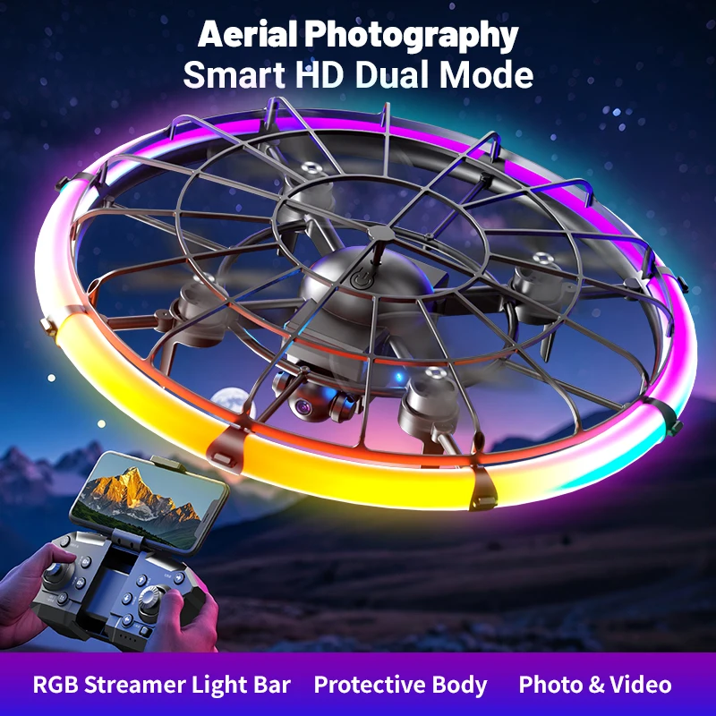 JJRC H145 UFO RC Drone with Du - Outdoor Lighting In Photography review and price