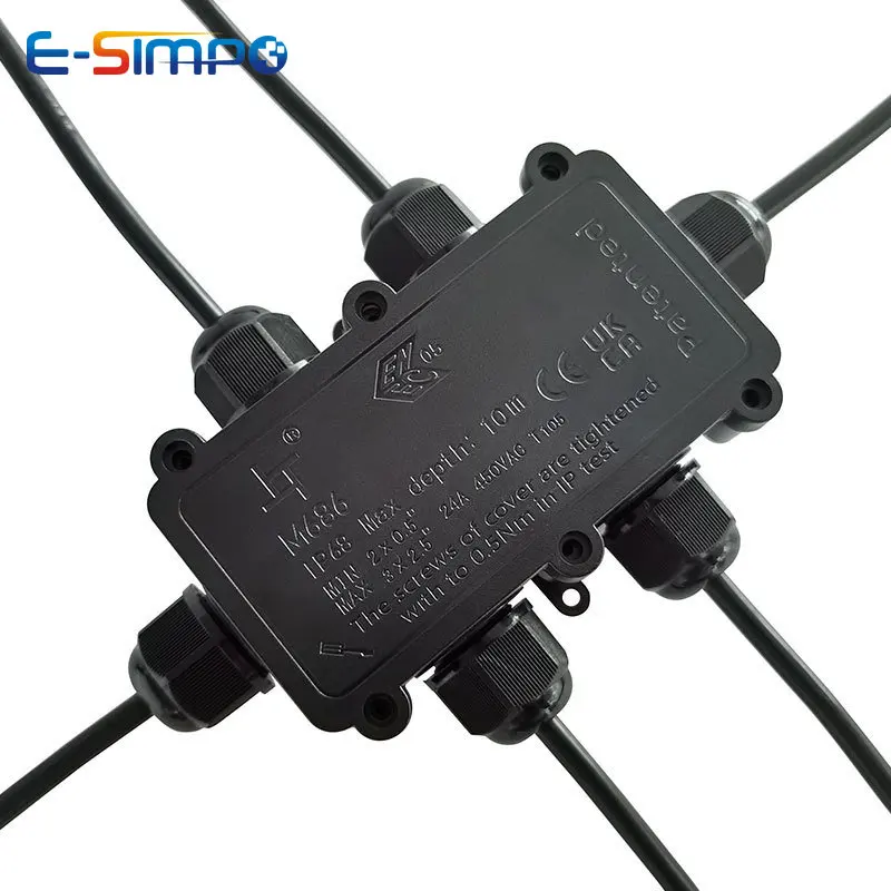 6Way 1IN5Out IP68 Underwater P - Outdoor Lighting Wire Connectors review and price