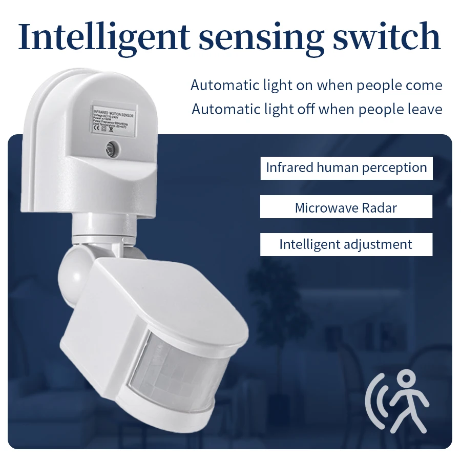 100-240V 12V PIR Motion Sensor - Outdoor Lighting Switch review and price