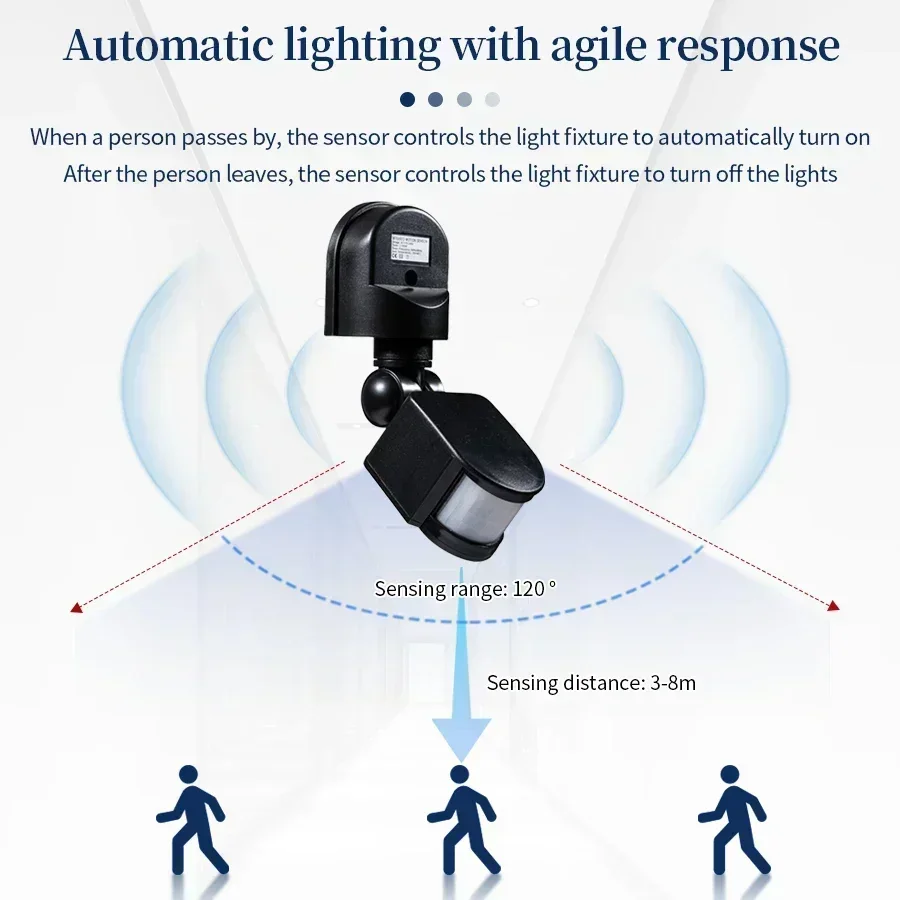 100-240V 12V PIR Motion Sensor - Outdoor Lighting Switch review and price