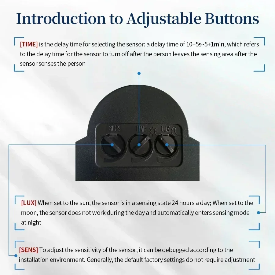 100-240V 12V PIR Motion Sensor - Outdoor Lighting Switch review and price
