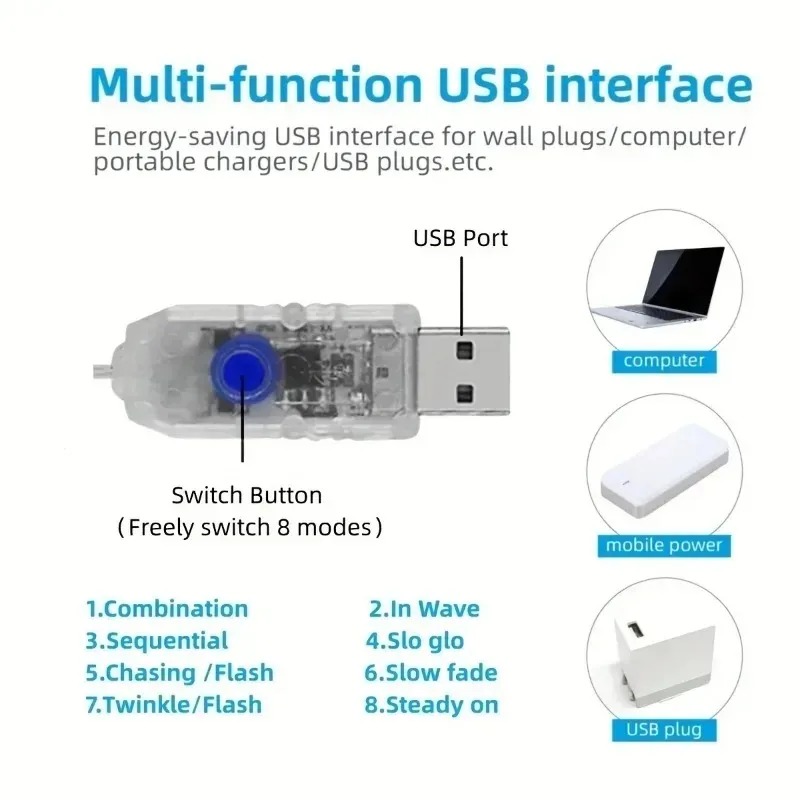 USB Powered 200LED Star Waterf - Xmas Outdoor Lighting Decorations review and price