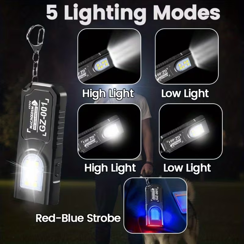 Mini COB LED Keychain Flashlig - Outdoor Lighting Bollards review and price